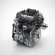 Drive-E three-cylinder petrol engine.